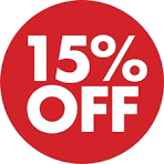 Flat 15%  Off  Caffe &Grocery